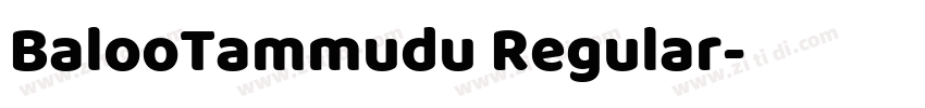 BalooTammudu Regular字体转换